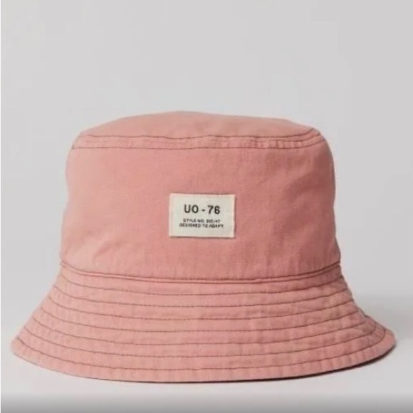 NWOT Urban Outfitters Pink bucket hat from UO–76 one size - Picture 1 of 6
